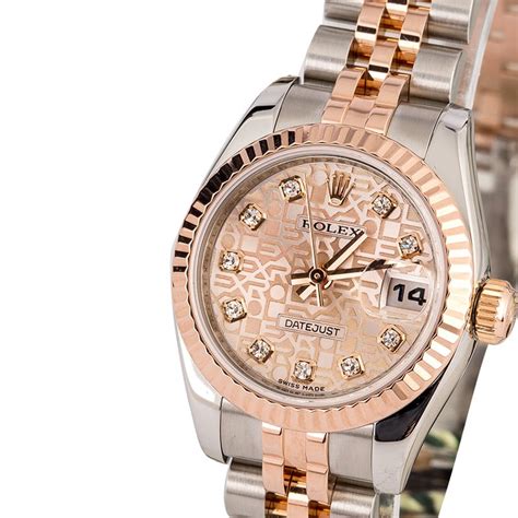 rolex lady datejust 179171 jubilee diamond|Rolex Datejust 41 with diamonds.